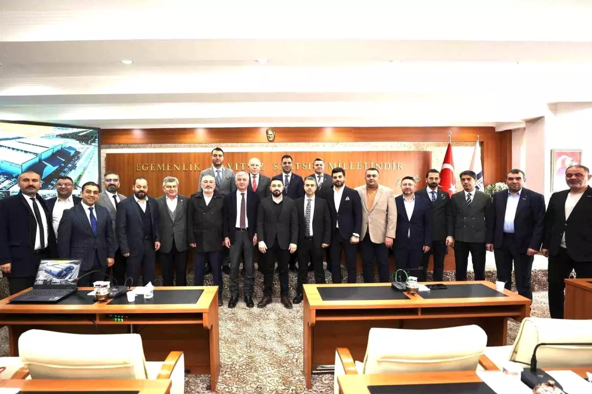 ASKON\'dan Başkan Sekmen\'e Ziyaret