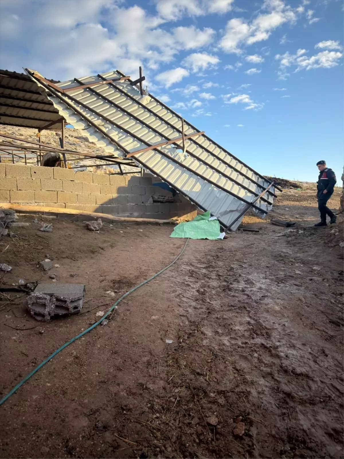 Rüzgarın Kurbanı: Ahır Çatısı Biri Öldürdü