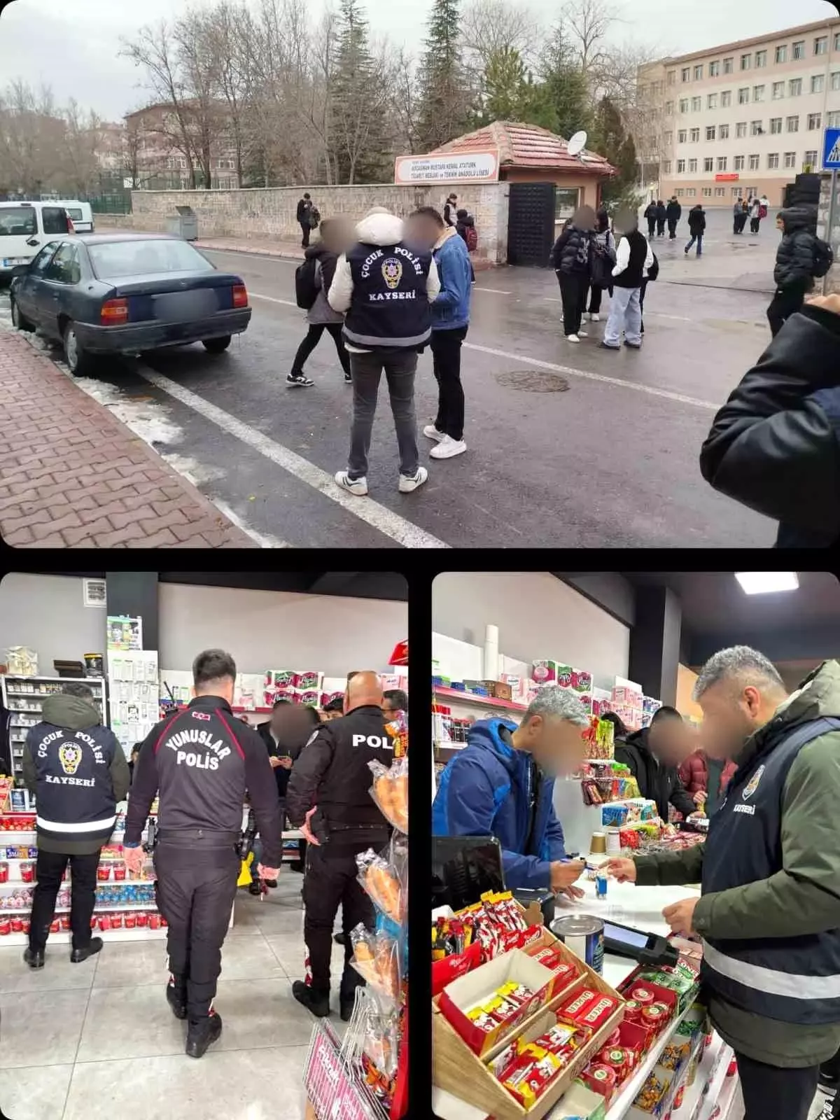 Kayseri\'de Okul Güvenliği Uygulaması