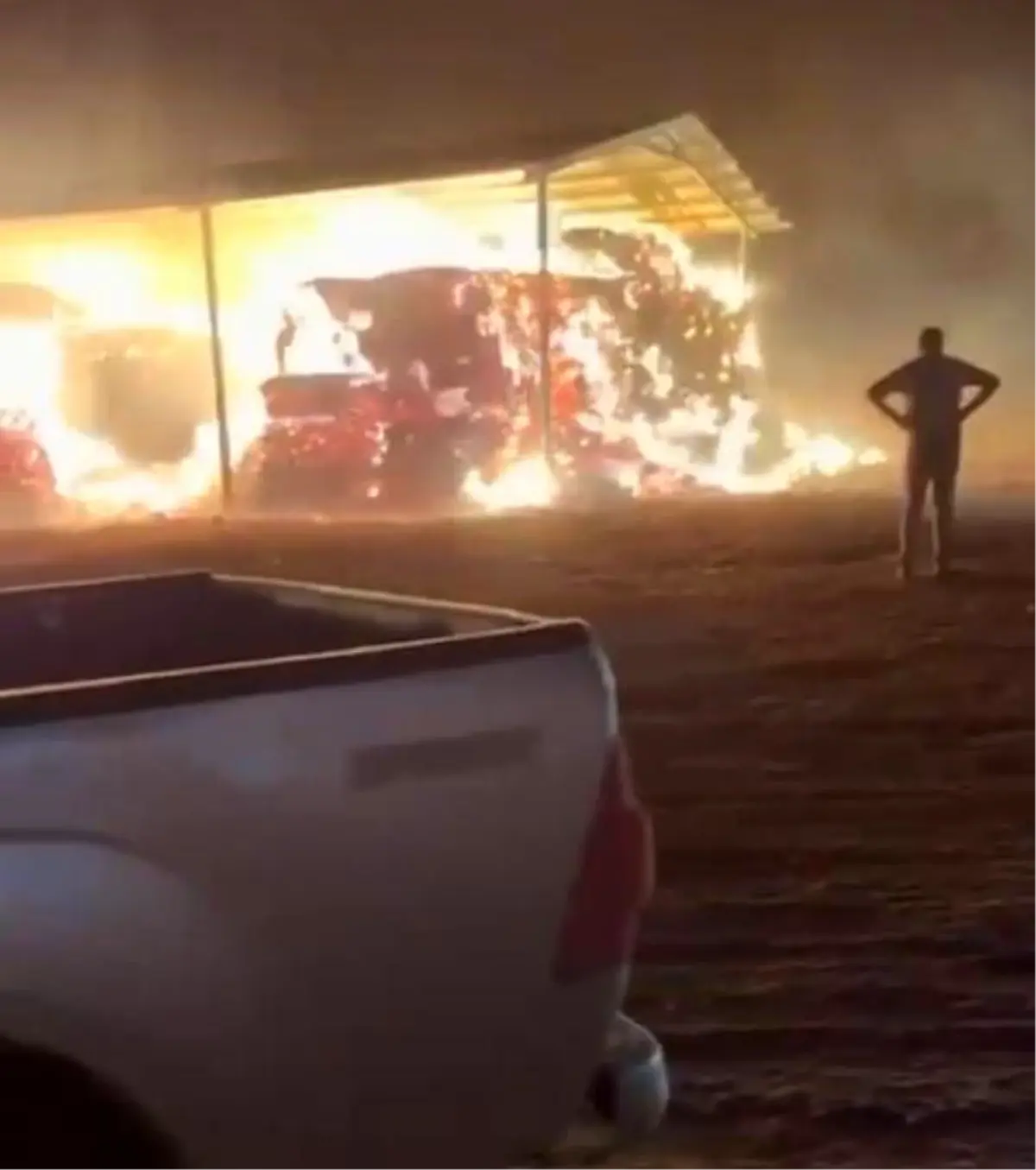 Ereğli\'de Fırtına Yangınlara Neden Oldu