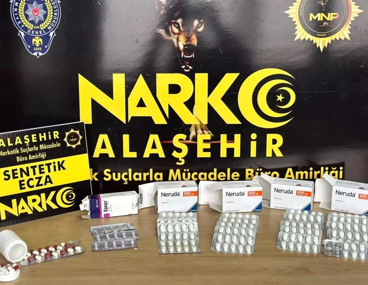 Alaşehir\'de uyuşturucu operasyonu: 5 tutuklama