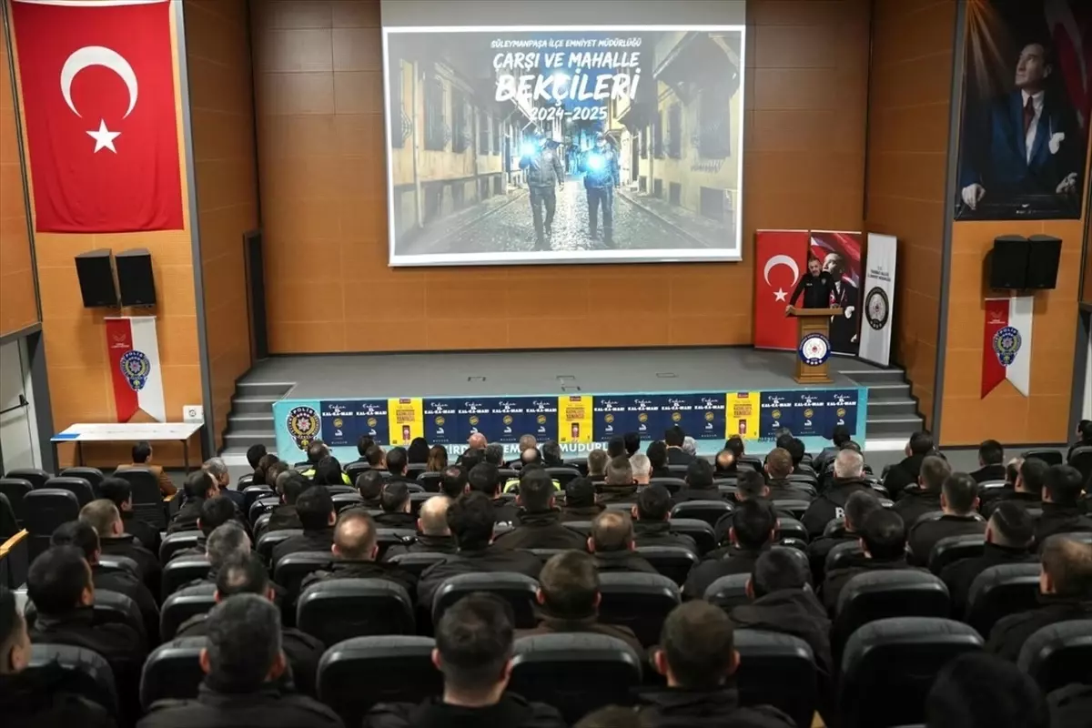 Bekçilere Teşekkür Belgeleri Verildi