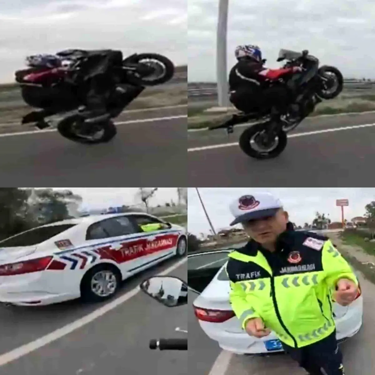 Tarsus\'ta Motosiklet Sürücülerine Ceza