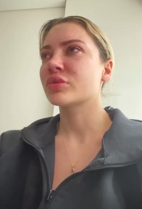 Testi pozitif çıkan fenomen Mümine Senna Yıldız hüngür hüngür ağladı: Hapse girmeyeceğim