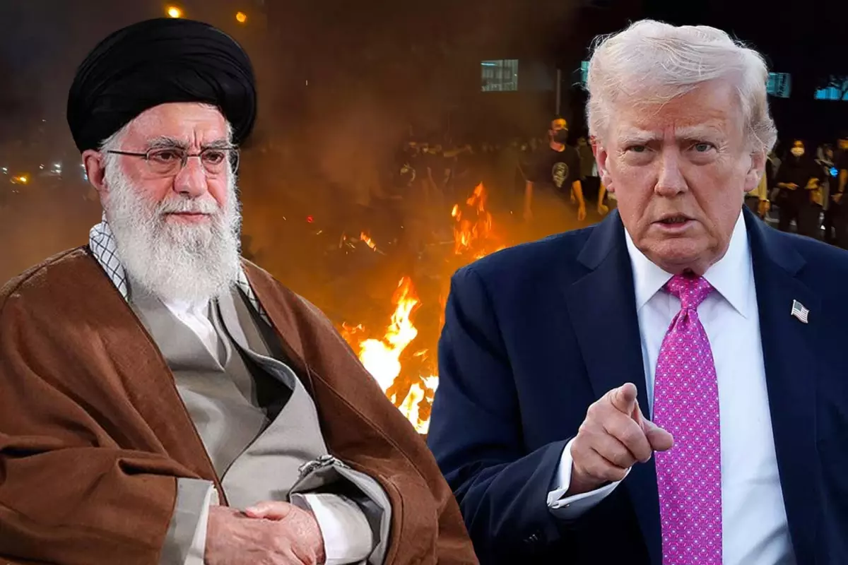 Trump\'tan iç savaşın eşiğindeki İran\'a bir tehdit daha: Çok sert vururuz