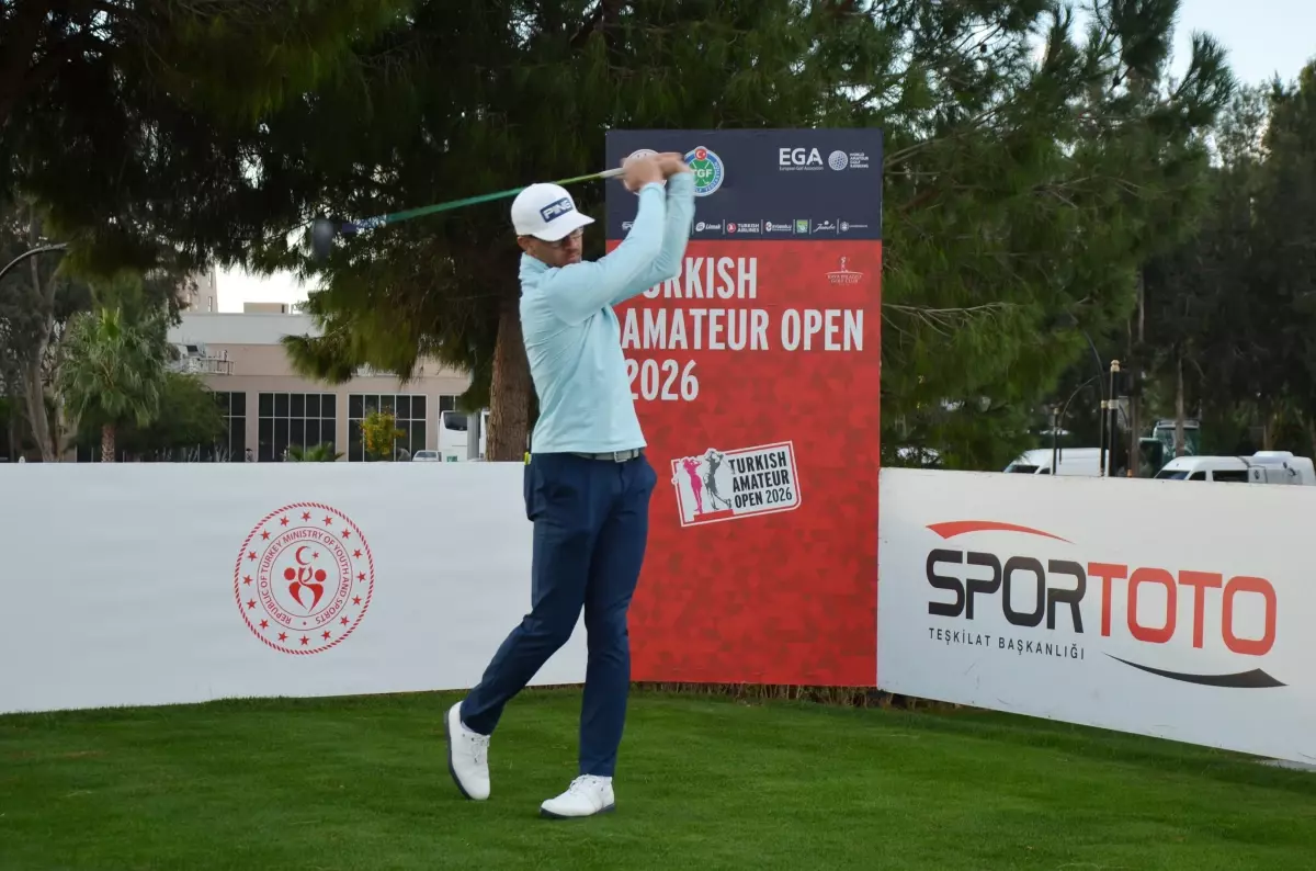 Amatör Golf Şampiyonası Serik\'te Başladı