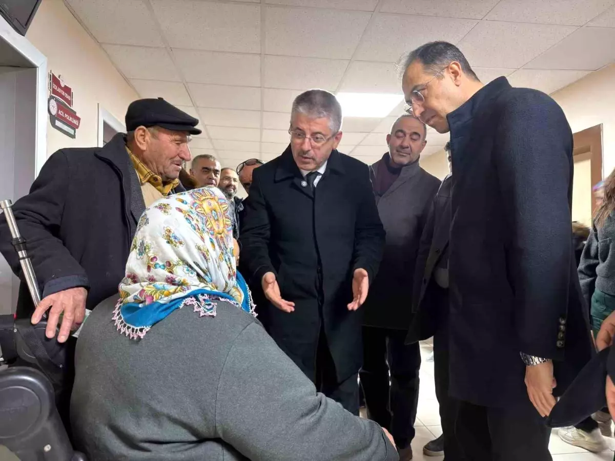 Çopuroğlu\'ndan İncesu Devlet Hastanesi Ziyareti