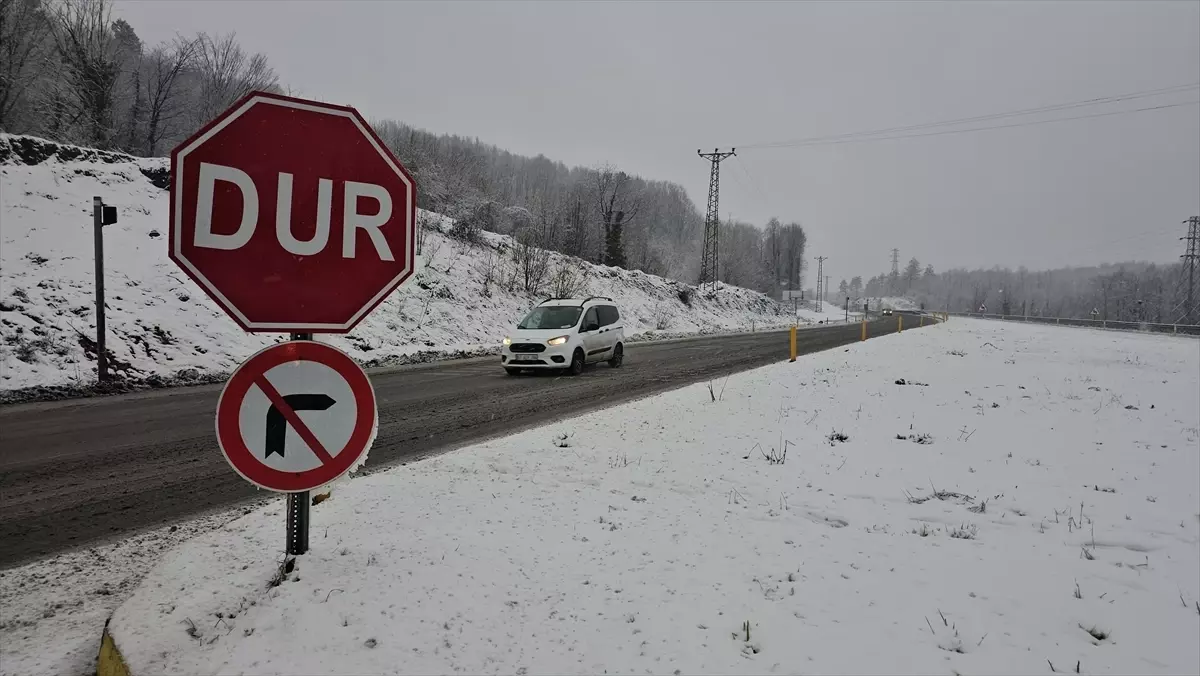 Kuzeyde Kar Yağışı Etkili