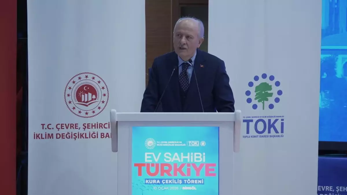 Bingöl\'de 2 bin 59 konut için kura çekildi