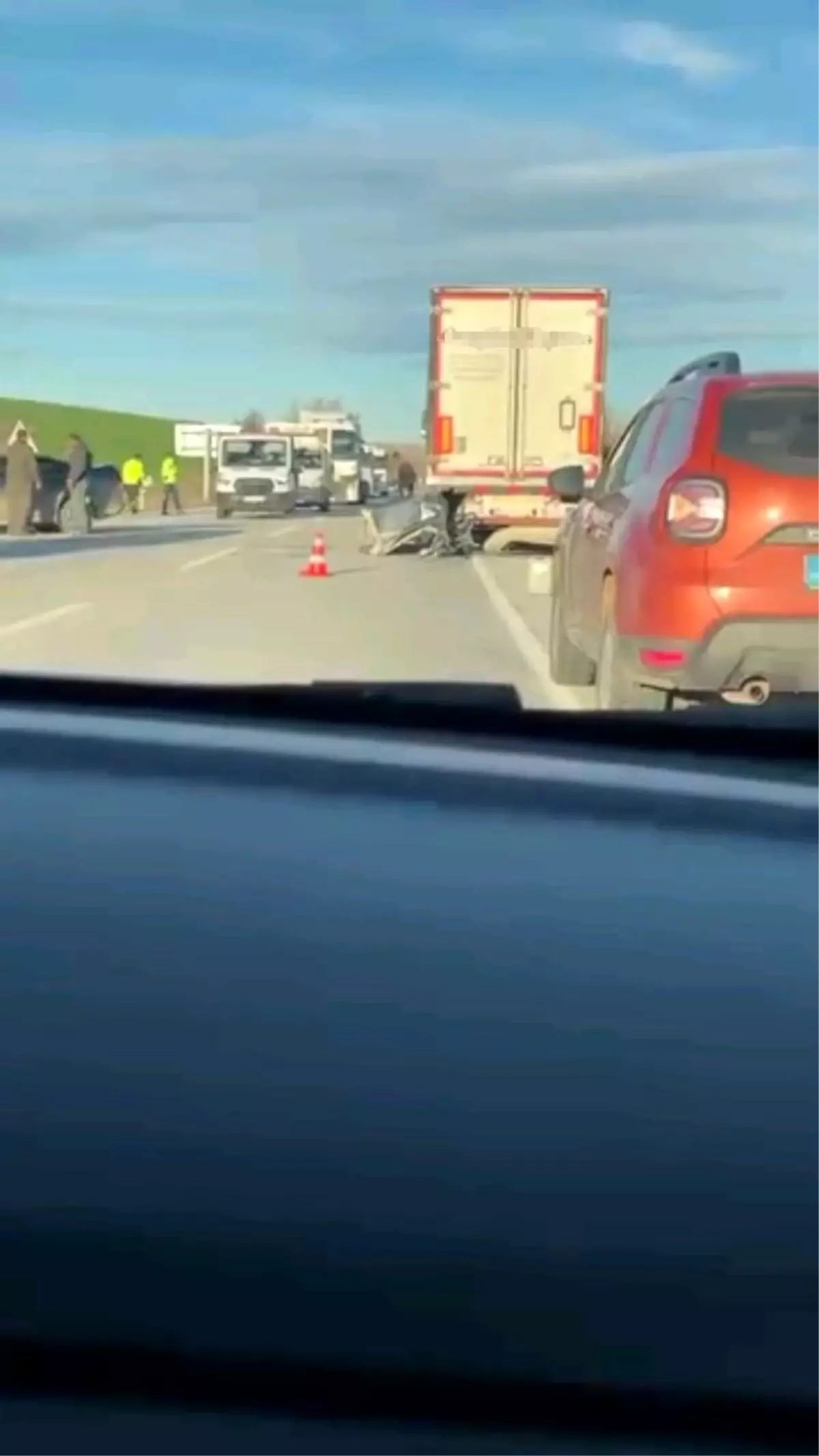 Edirne\'de İki Trafik Kazası Ucuz Atlatıldı