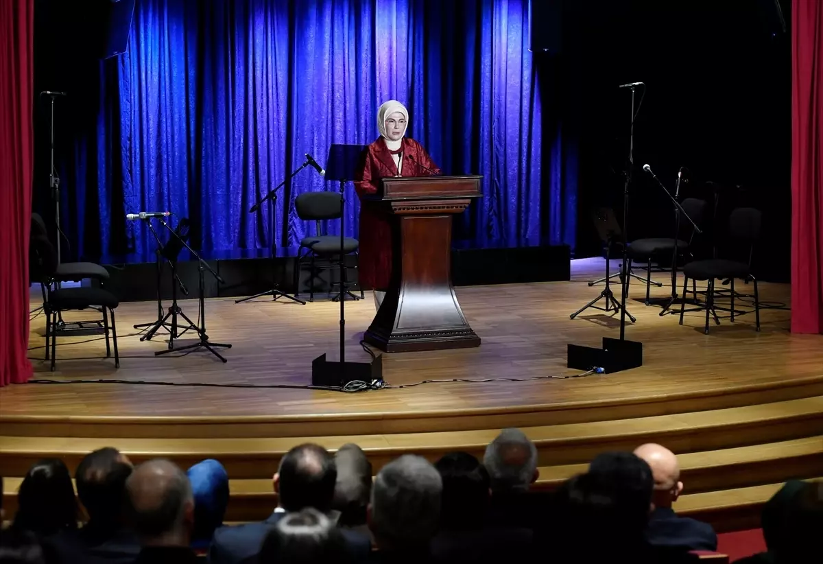 Emine Erdoğan, Palet Türk Müziği İlkokulunu ziyaretinde konuştu Açıklaması