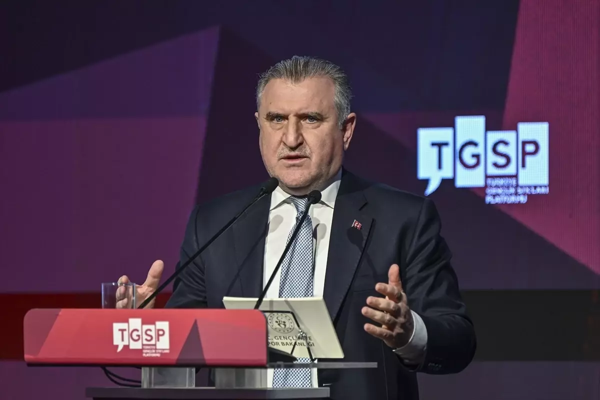 Gençlik ve Spor Bakanı Bak, TGSP\'nin 5. Olağan Genel Kurulunda konuştu Açıklaması