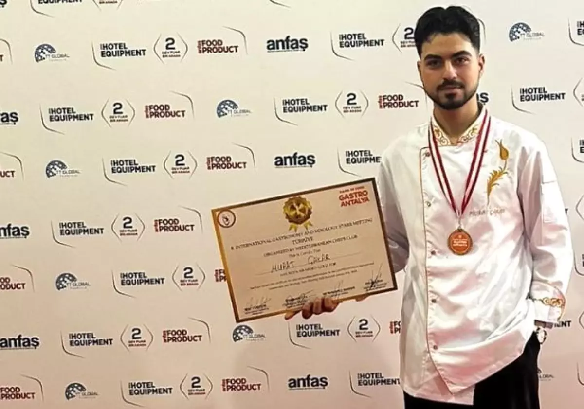 Murat Çakar\'dan Gastro Antalya\'da İki Madalya