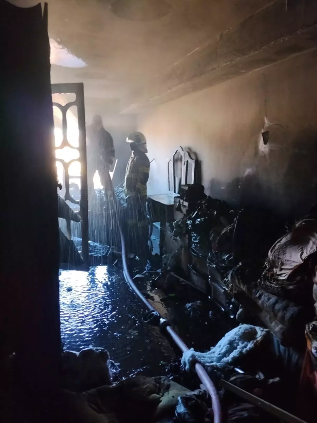 Kızıltepe\'de Yangın Paniği