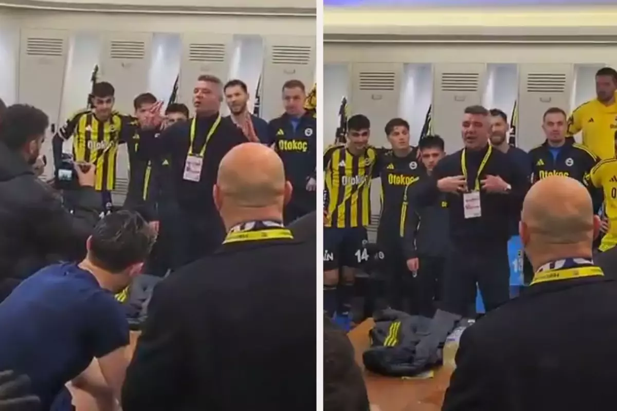 Sadettin Saran soyunma odasına indi! Oyunculardan başkana sürpriz tezahürat