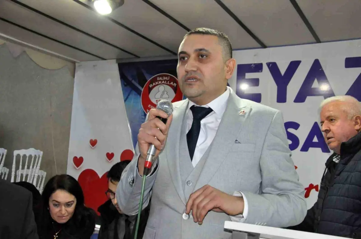 Salihli Bakkallar Esnaf Odası\'nın Yeni Başkanı Özcan Çetin