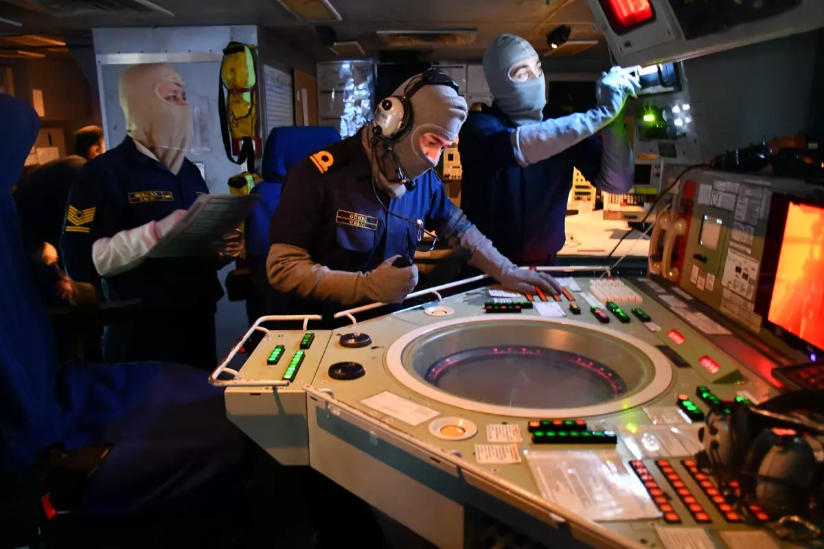 TCG Yıldırım\'dan Libya\'da Eğitim