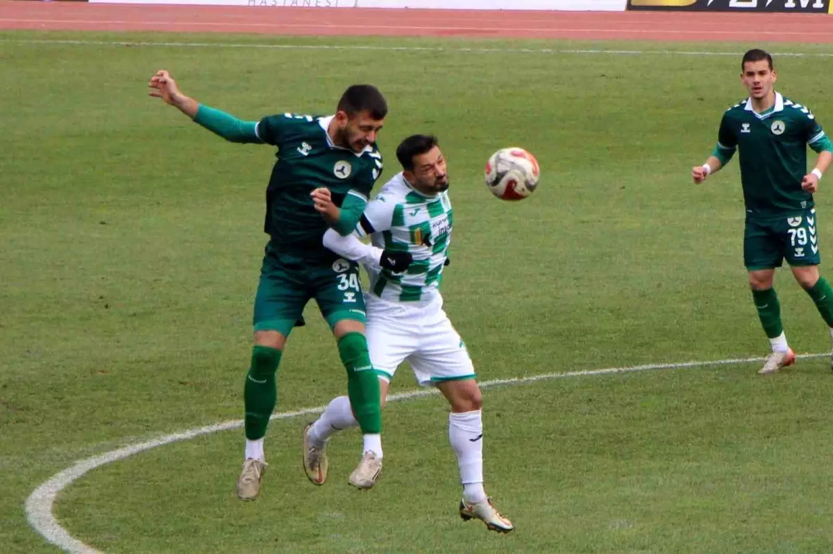 Amasyaspor ve Giresunspor 2-2 Berabere Kaldı