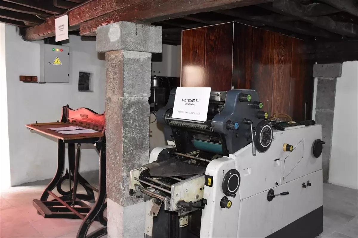 Trabzon Basın Tarihi Müzesi Ziyarete Açık