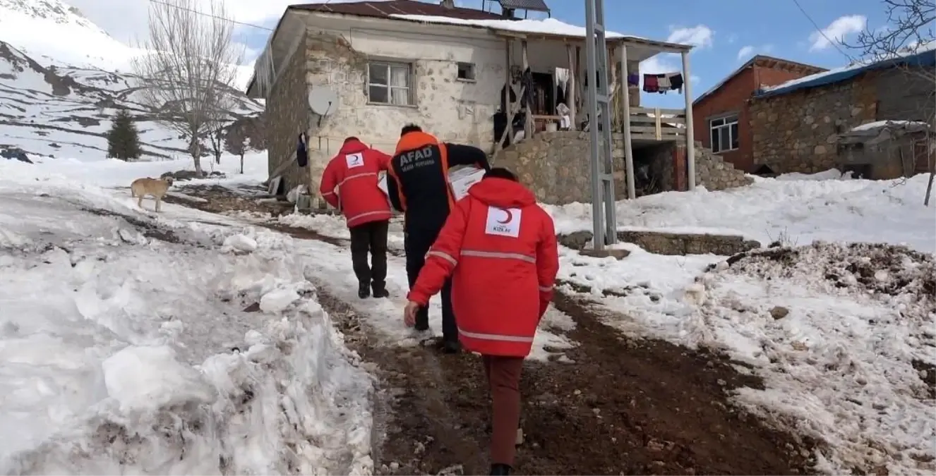 Tunceli\'de Kışta Yardım Seferberliği