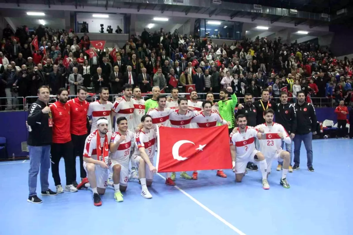 Milli Hentbol Takımı\'ndan Galibiyet