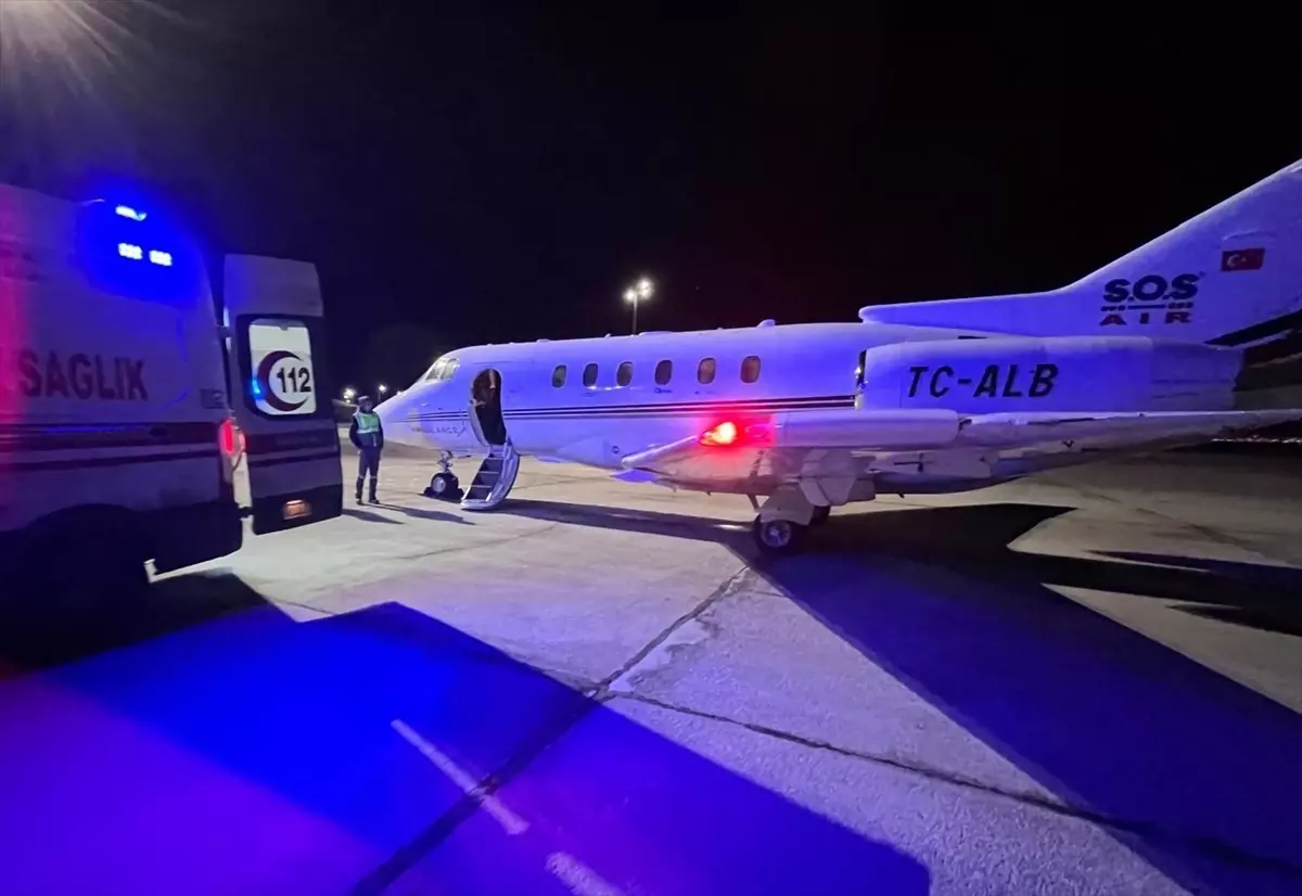 Down Sendromlu Bebek Ankara\'ya Sevk Edildi