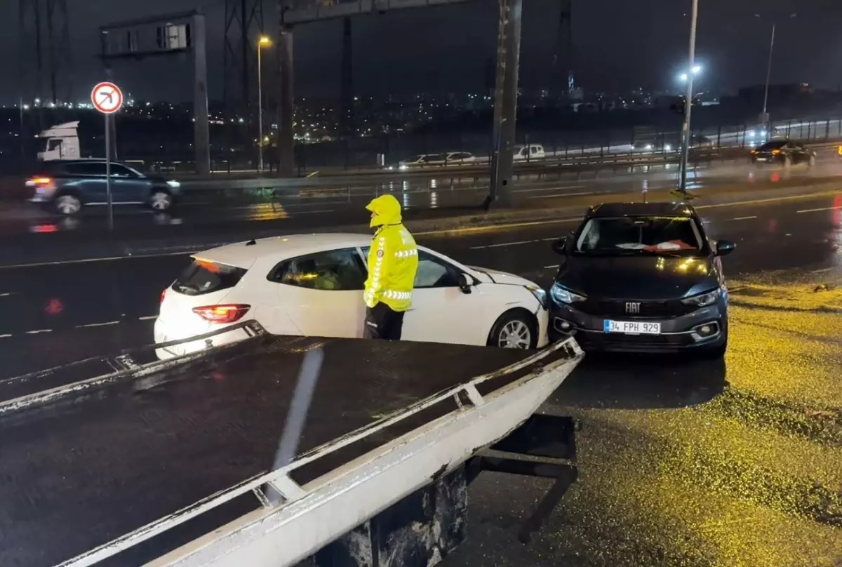 Beylikdüzü\'nde Yağmur Kazası: 1 Yaralı