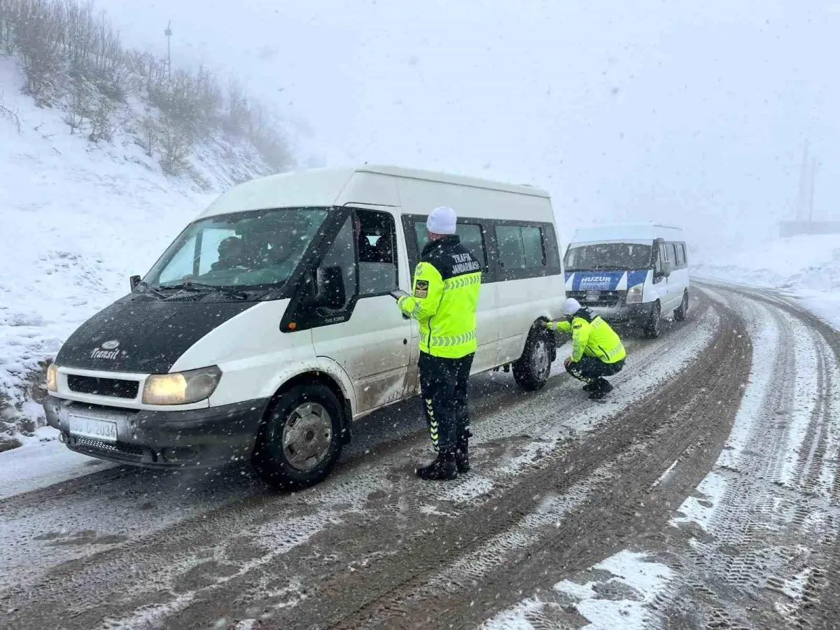 Kış Mevsiminde Trafik Güvenliği Denetimleri