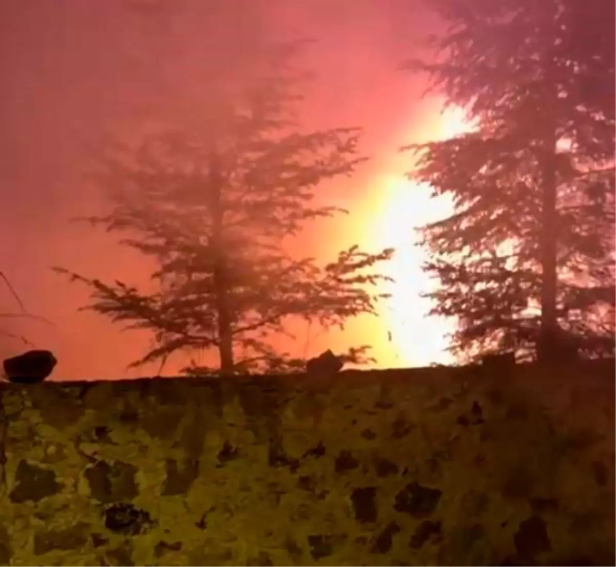 Karapınar\'da Boş Evde Yangın!