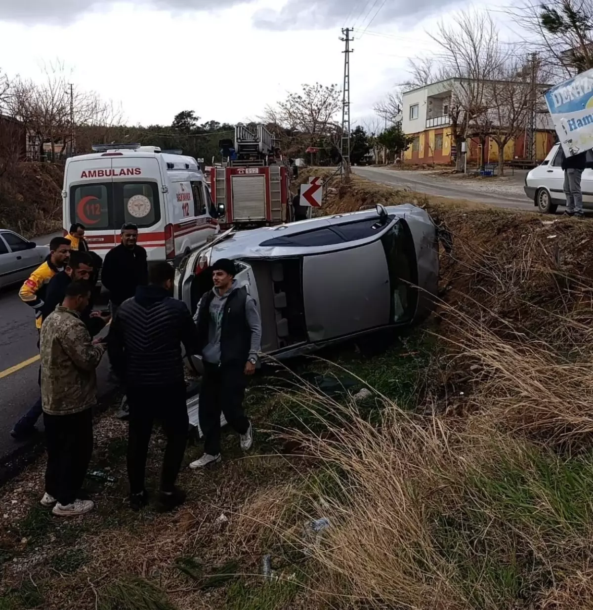 Düziçi\'nde Kaza: Sürücü Yaralandı