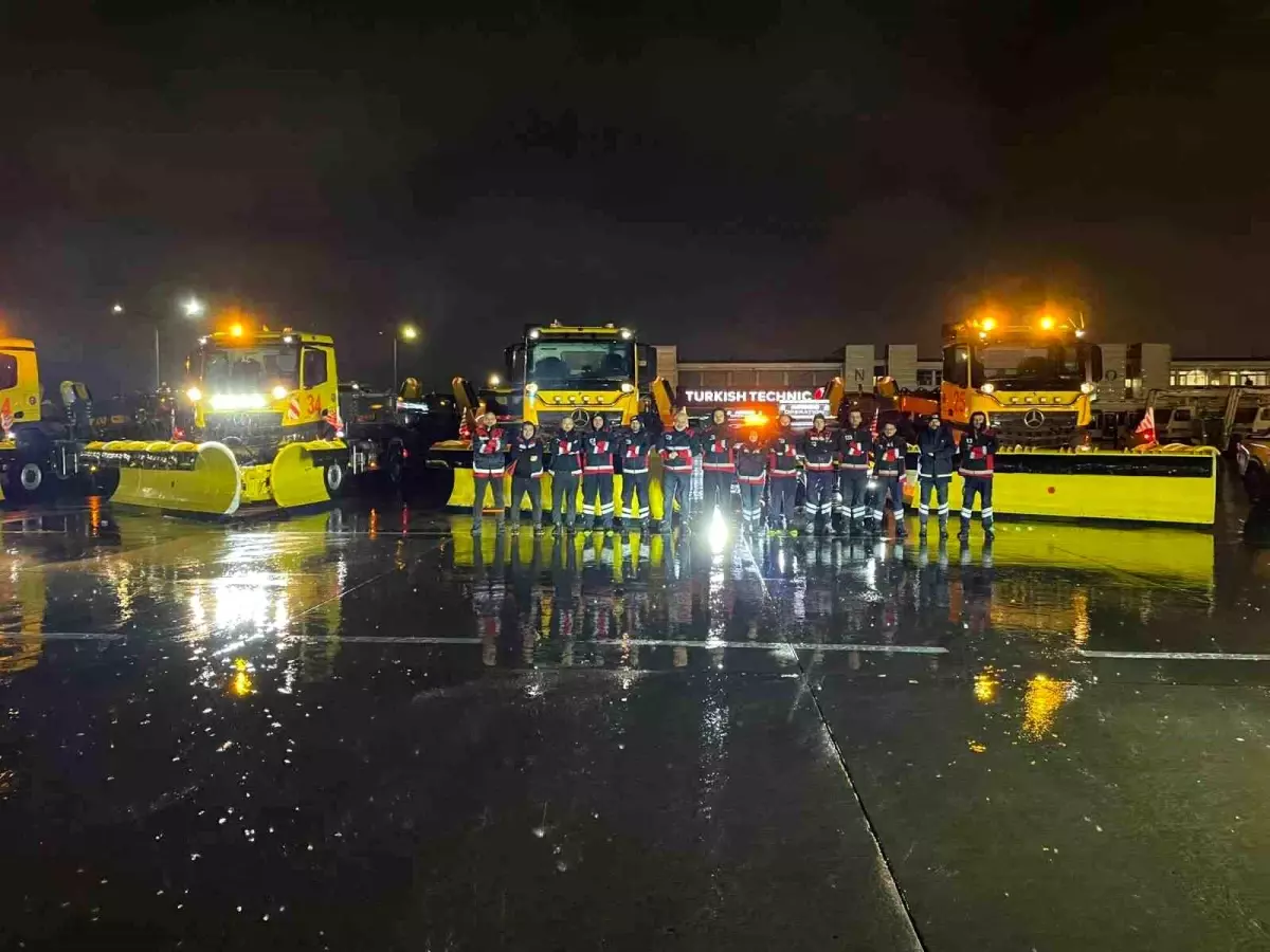 İstanbul\'da Karla Mücadele Hazırlığı