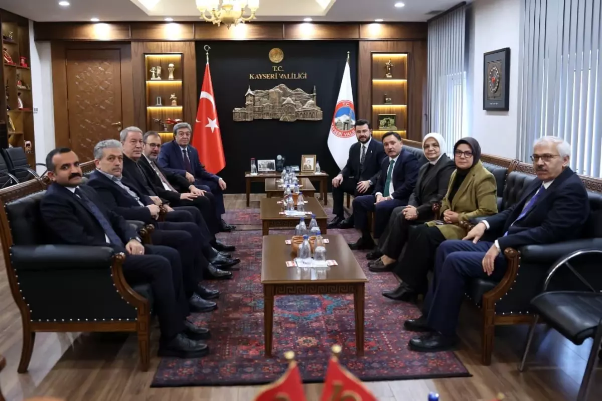 TBMM Engelli Bireylerin Sorunlarını Araştırma Komisyonu\'ndan Vali Çiçek\'e ziyaret