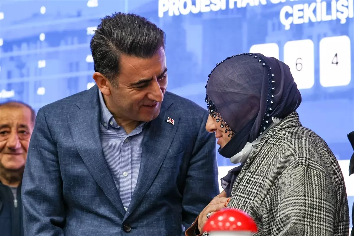 Tunceli\'de Yüzyılın Konut Projesi ile yapılacak konutların hak sahipleri kurayla belirlendi