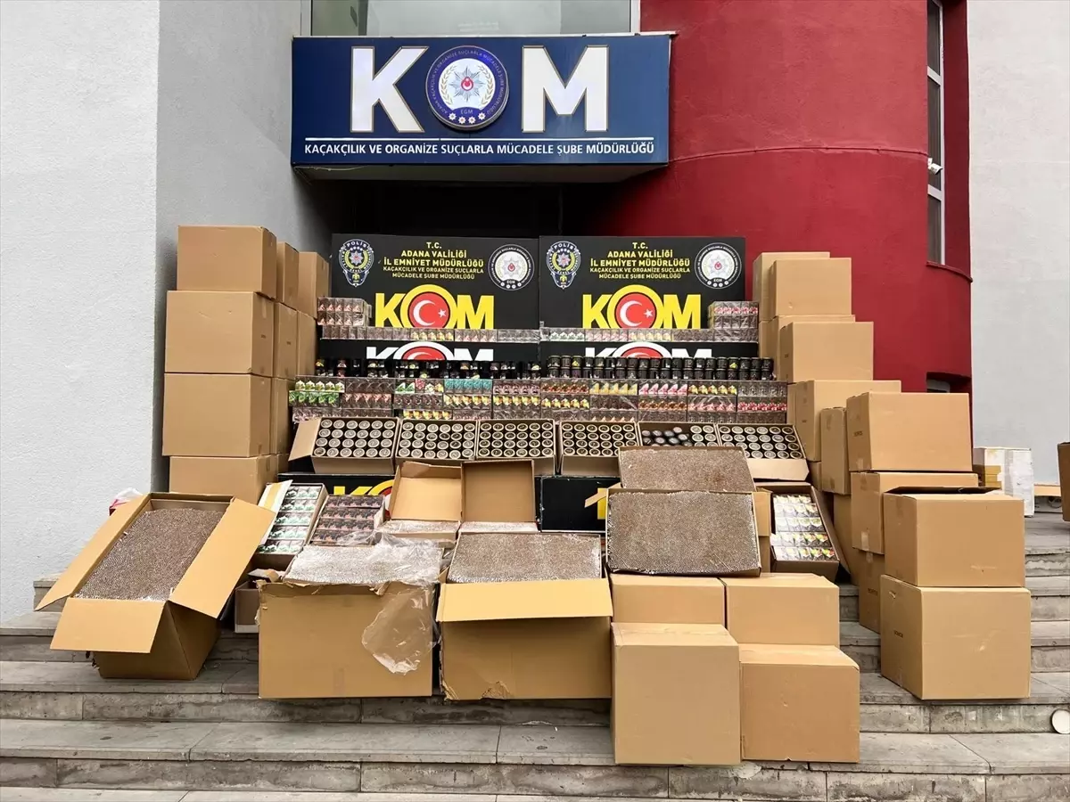 Yüreğir\'de Kaçak Tütün Operasyonu