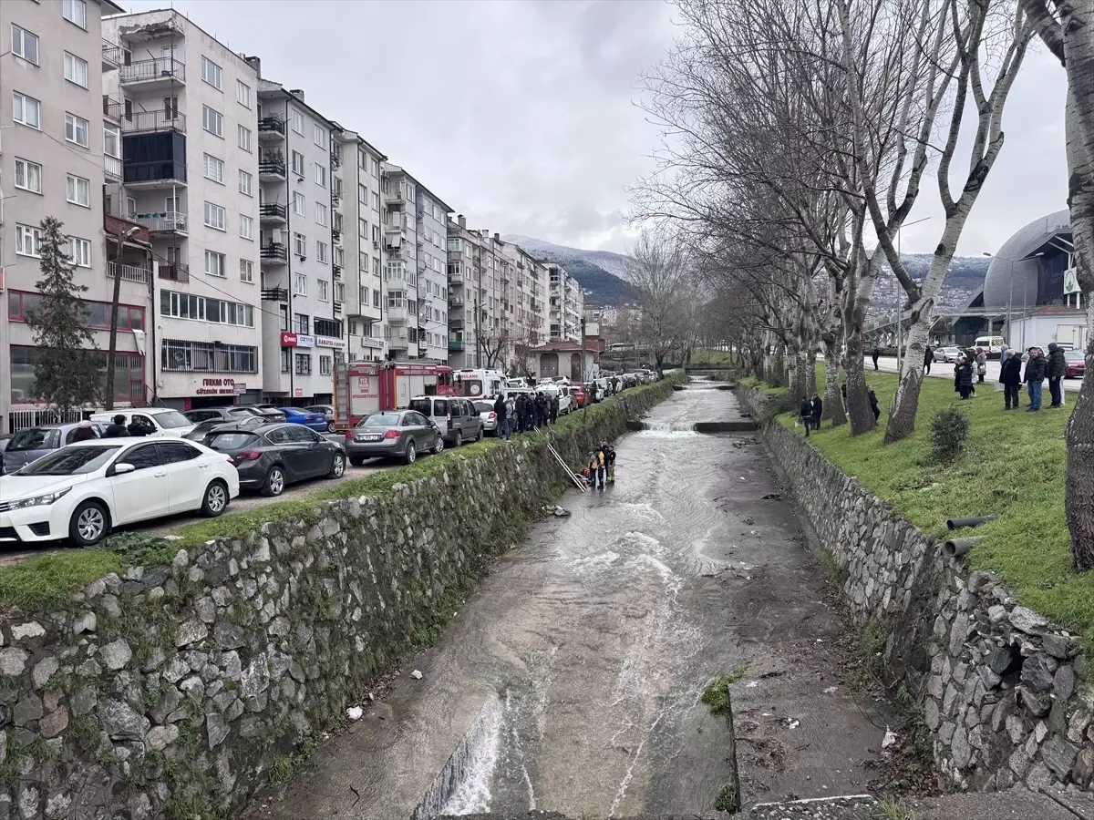 Bursa\'da Dere Yatağında Ölüm