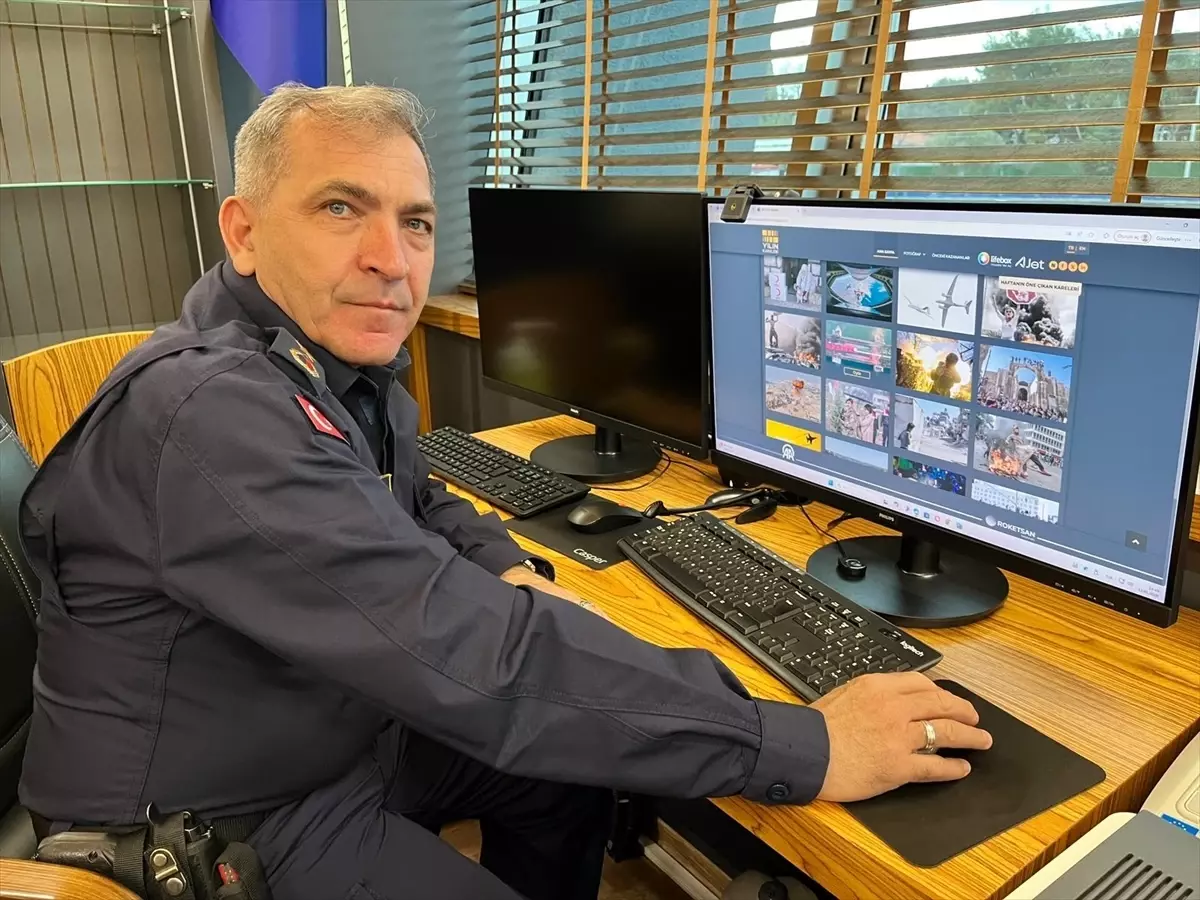 Çanakkale Jandarma Komutanı \'Yılın Kareleri\' Oylamasında