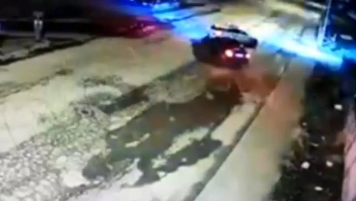 Alkollü Sürücü Takipte Polis Araçına Çarptı