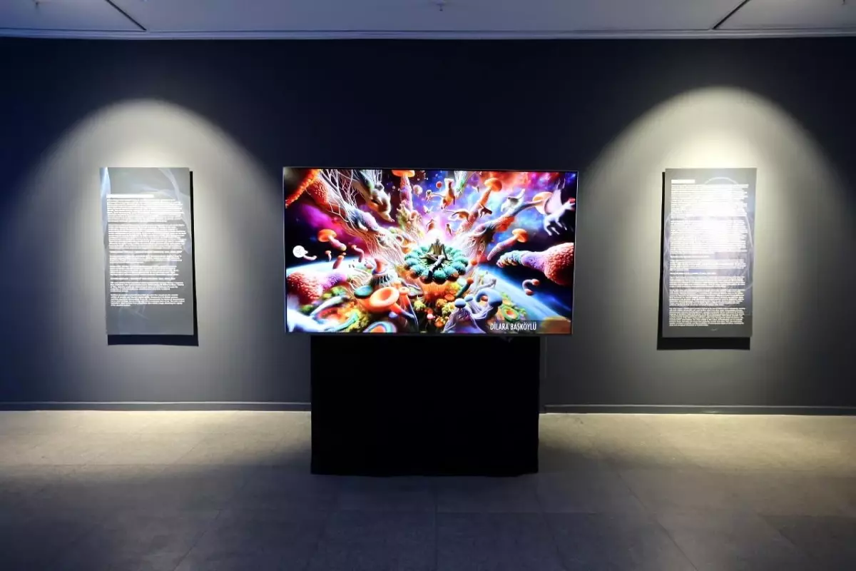 Galeri Cennet\'te \'Fijital Kapılar\' sergisi açıldı