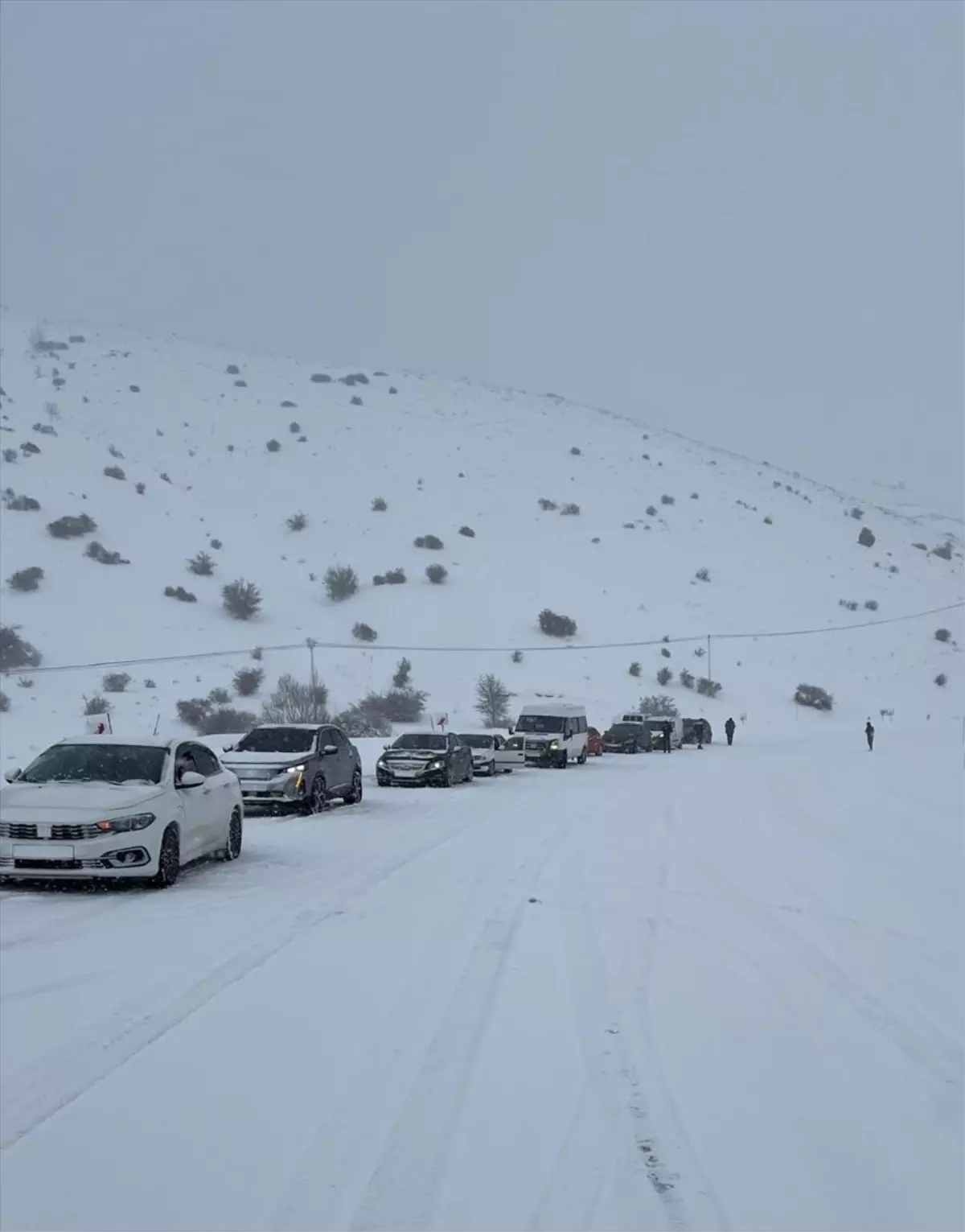 Gümüşhane-Erzincan Yolu Kar Nedeniyle Kapatıldı