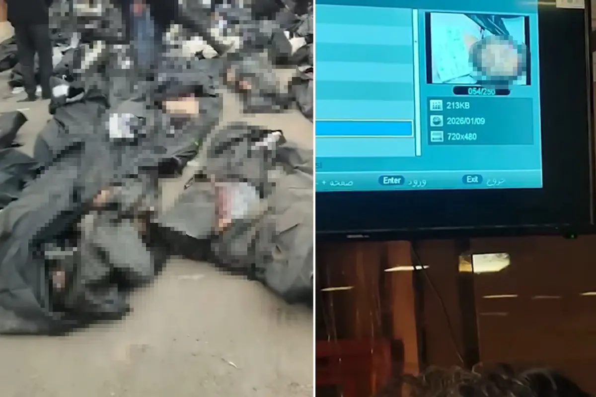 İran\'da infial yaratan görüntü: Ölü sayısı açıklanandan kat kat fazla olabilir