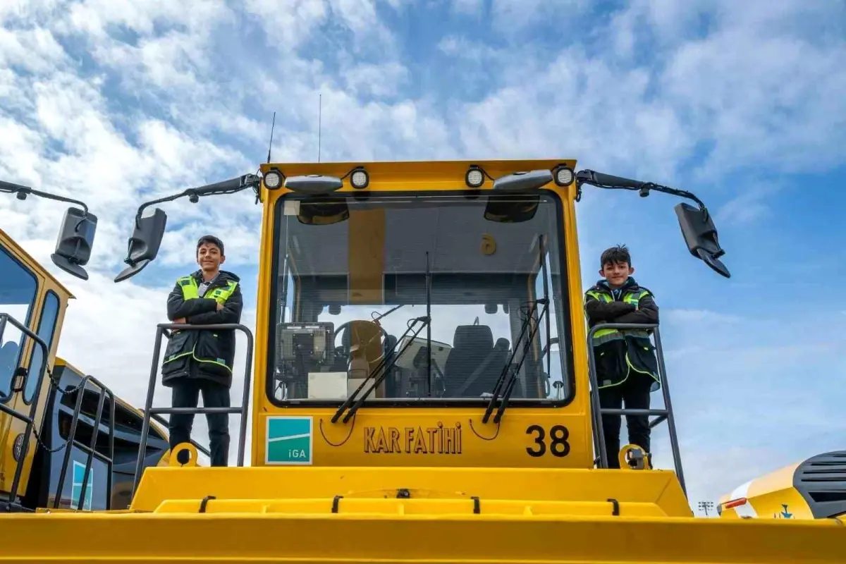 İGA Havalimanı Kışa Hazır