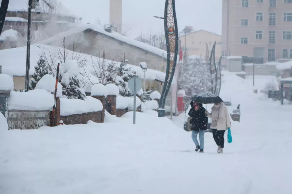 Bingöl\'de Kar Yağışı 30 Köy Yolunu Kapattı