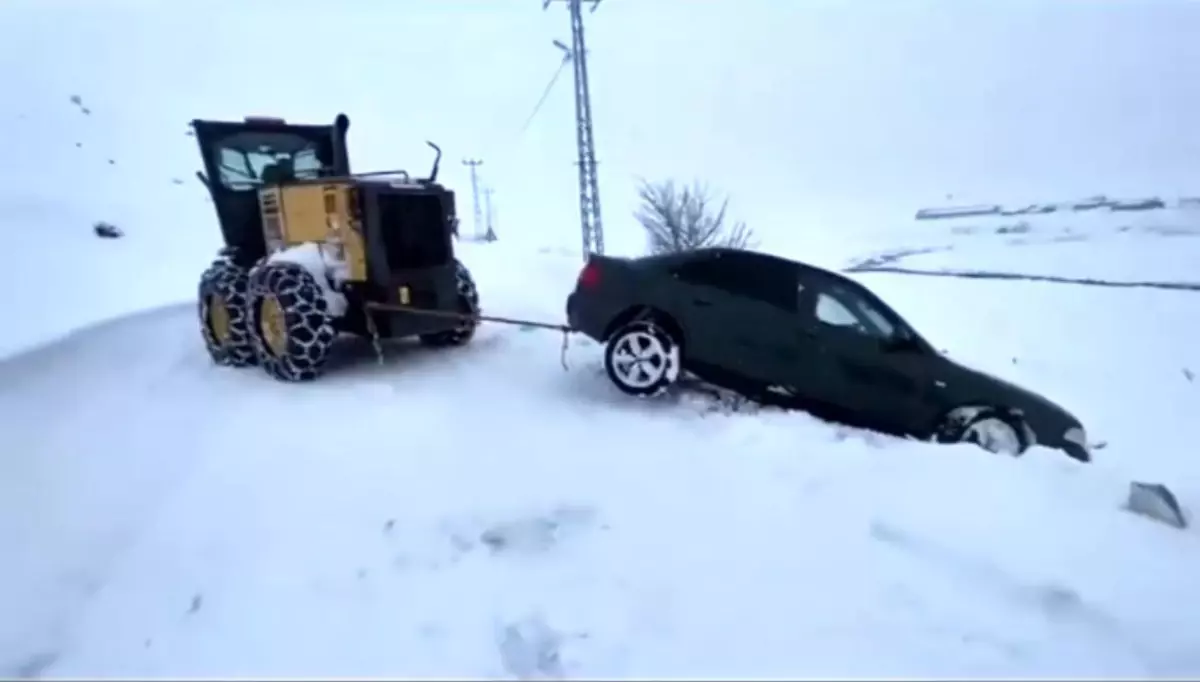Bingöl\'de Yoğun Kar Yağışı