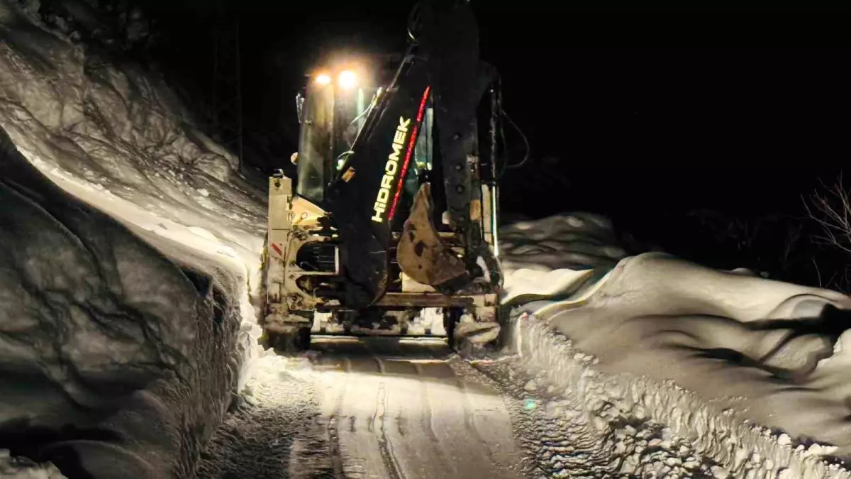 Beytüşşebap\'ta Acil Hasta İçin Seferberlik