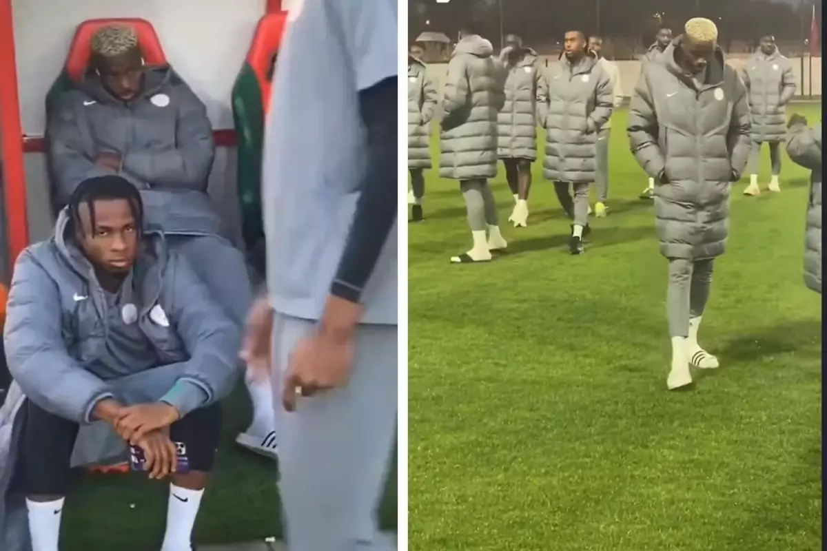 Osimhen\'in son hali Galatasaray taraftarını kahretti 