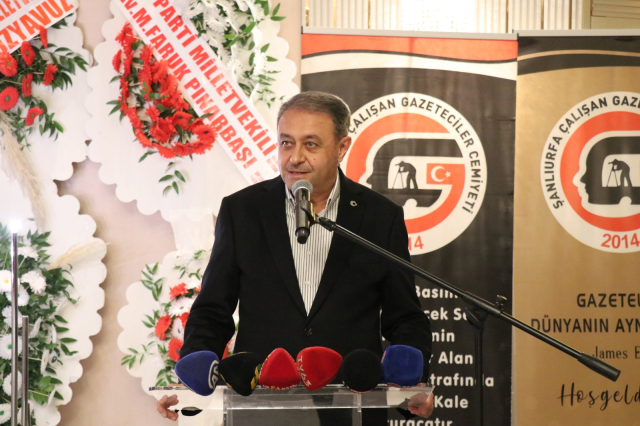 Şanlıurfa'da 10 Ocak Çalışan Gazeteciler Günü Coşkuyla Kutlandı