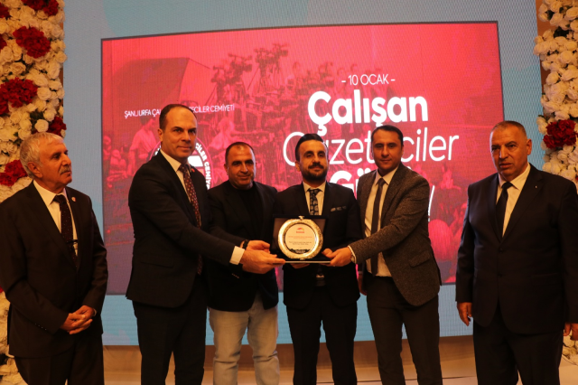 Şanlıurfa'da 10 Ocak Çalışan Gazeteciler Günü Coşkuyla Kutlandı