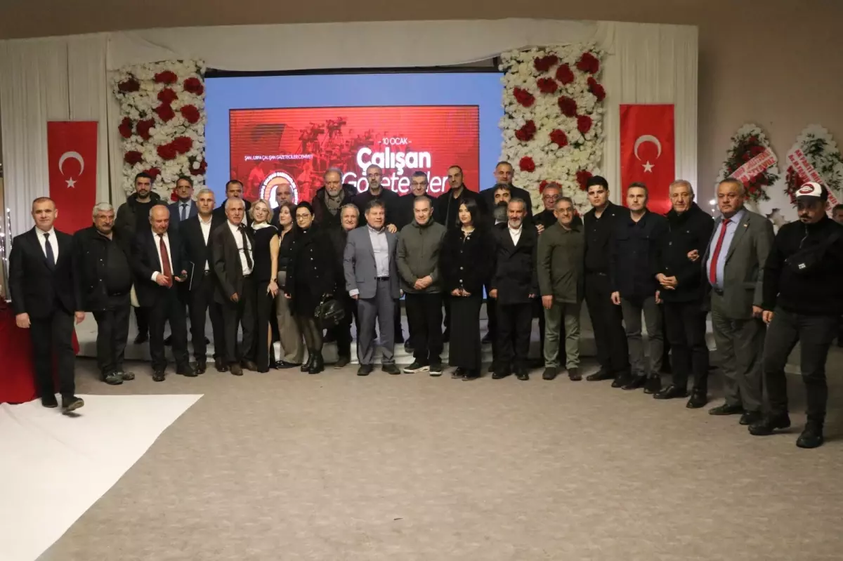 Şanlıurfa\'da 10 Ocak Çalışan Gazeteciler Günü Coşkuyla Kutlandı
