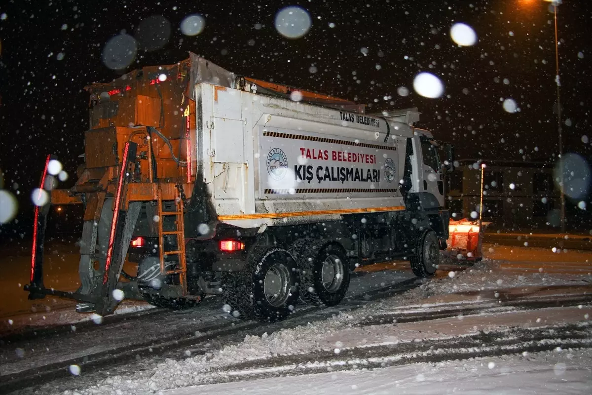 Talas\'ta Kış Çalışmaları Koordinasyonu