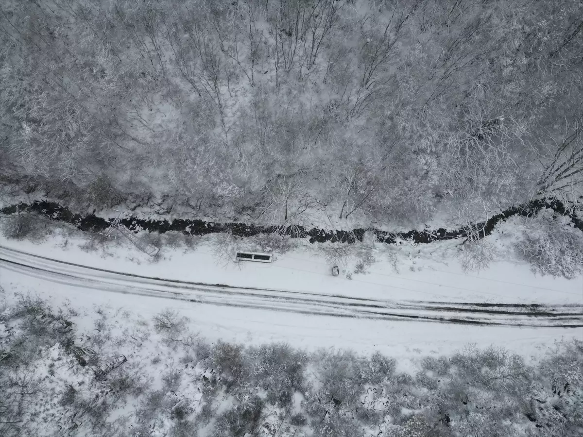 Ganos Dağı\'nda Kış Manzaraları